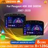 Android14 Car Radio for Peugeot 408 308 308SW 2007-2020 Multimedia Video Player Navigation GPS Carplay Auto 4G Stereo 2Din