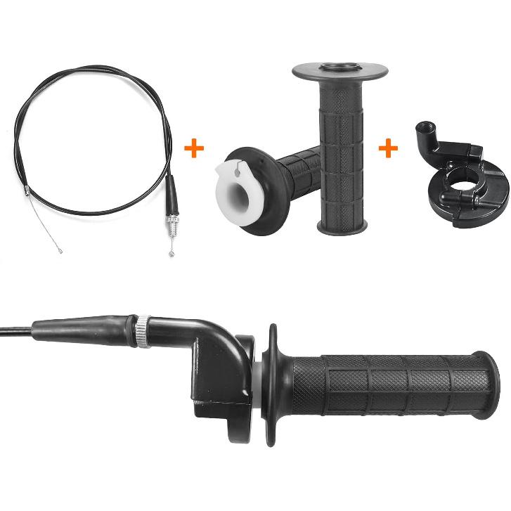 22 мм 7/8 Ручки руля газа Зажим троса Выключатель Вкл/Выкл Для Coleman CT100U CT200U Baja Doodlebug Db30 Mb165 Mb200 50 куб. см 90 куб. см 110 куб. см 125 куб. см SSR Coolster