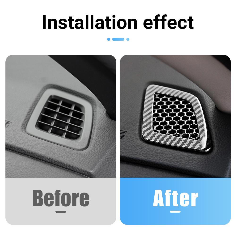 Автомобильные аксессуары для Honda CR-V CRV 6-го поколения 2023 2024 2025 Гибридная панель приборов ABS Боковая панель кондиционера Наклейки на вентиляционные отверстия