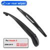 Car Rear Wiper Blade Rubber Back Window Wiper Arm For Mazda 2 355mm Hatchback 2008 2009 2010 2011 2012 2013 2014 2015