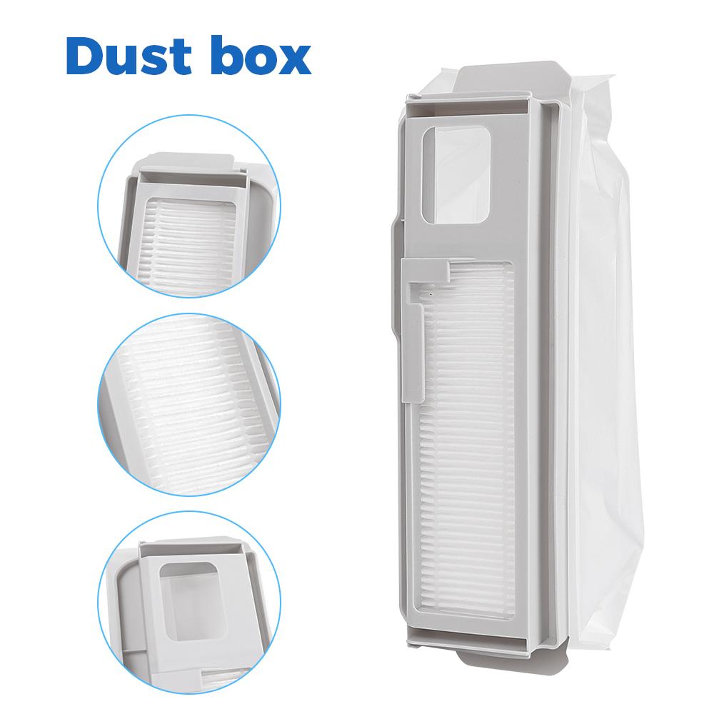 Dust Bags For Narwal Freo X Ultra/Freo X Plus/Freo Pro/J4/J4Lite/J5/J6/R10/K1 Robot Vacuum Cleaner 1L Capacity With HEPA Filter