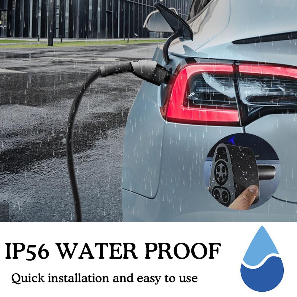 Адаптер зарядного устройства для всех моделей Tesla CCS 1 Адаптер быстрой зарядки Автомобильное зарядное оборудование DC Зарядное устройство Автомобильные аксессуары