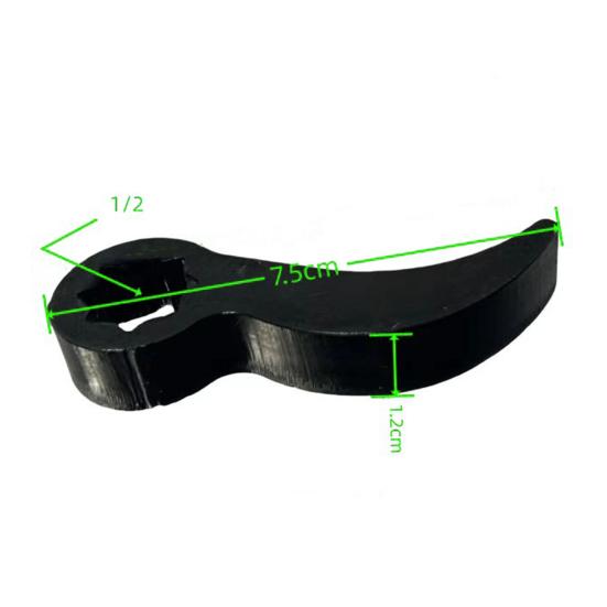 Инструмент Компактный адаптер Головка монтировки Адаптер Гаечного ключа Сверхмощный динамометрический инструмент 3/8" Привод Трещотка Аксессуар для ремонта автомобилей