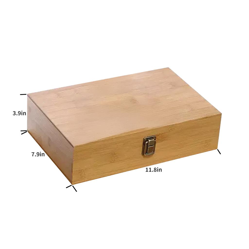 Customizable Solid Unfinished Wood Storage Box Painted Art Style Different Shape Home-Themed Wooden Gift Box
