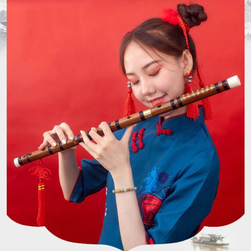 Chinese Chinese Flute Key C D E F G Handmade Flute Musical Instrumen Traditional Flute  Performance