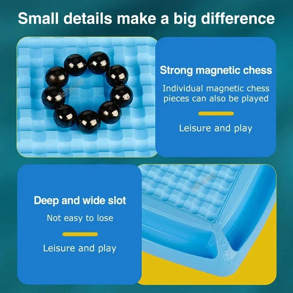 Магнитная игра в шахматы, интерактивный магнитный набор настольных игр, детские развивающие игрушки, забавная настольная магнитная игра для детей и взрослых