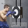 Wall Boxing Pad Faux Leather Elastic Foam Wall Mount Punching Pad Noise Free Boxing Taekwondo Training Target Pad Home Gym Workout Equipment