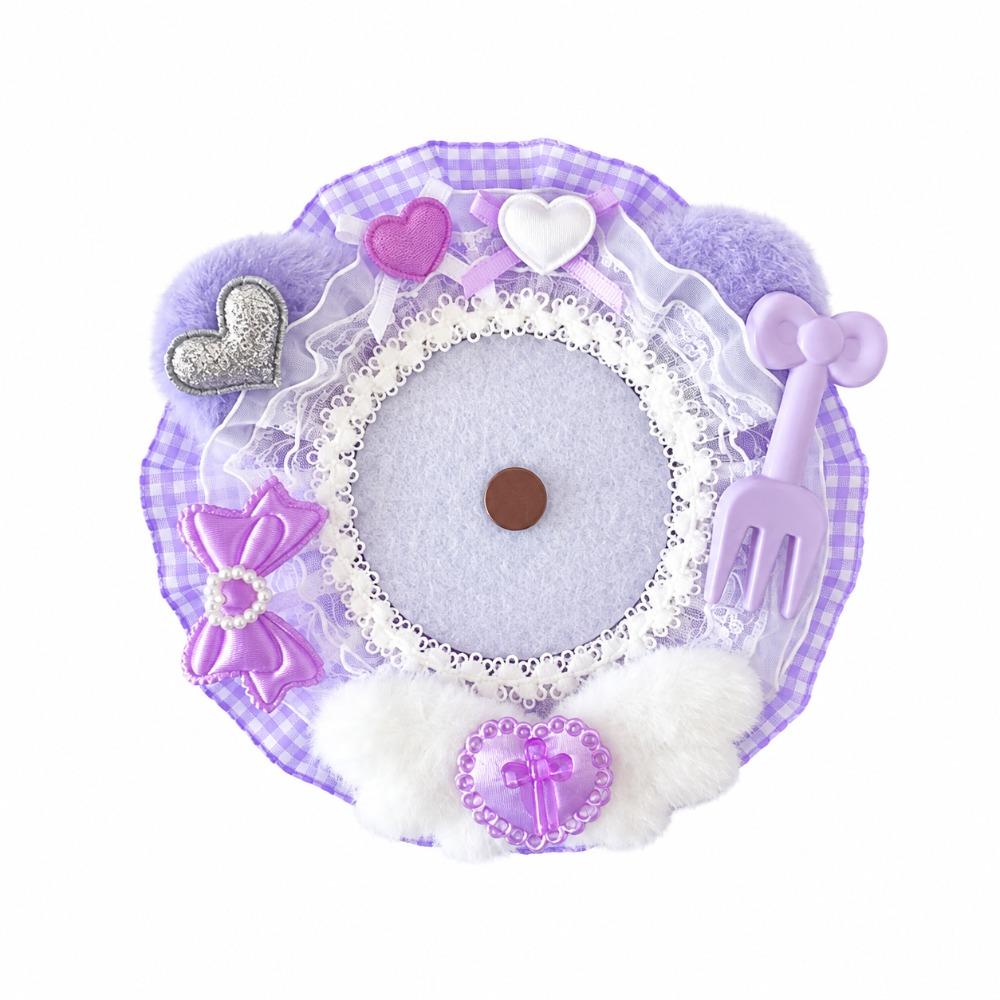 Bowknot Magnetic Badge Holder Magnetic Badge Display Holder Ita Bag Decoration Lolita Accessory