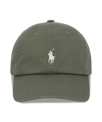 Кепка-бейсболка POLO RALPH LAUREN из хлопка Чино - Зеленая
