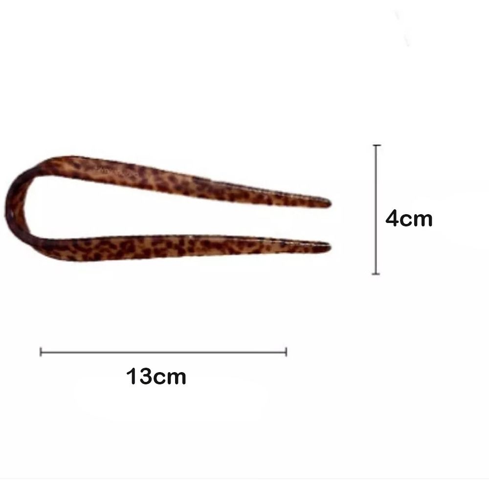 U-образная вилка для волос повязки на голову палочки для волос инструмент для прически шпилька для женщин/девочек