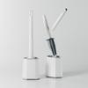 Silicone Toilet Brush, Household Toilet Brush with No Blind Spots, Wall-mounted Toilet Brush Set