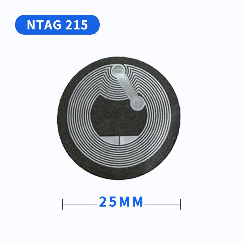 Стикер NFC 213 с сенсорным слоем: Открыть URL для музыкальных ссылок – Электронная метка 215