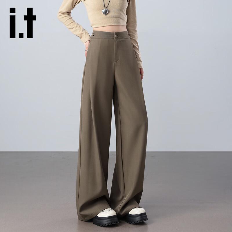 Женские брюки Izzueit свободного кроя с прямыми штанинами