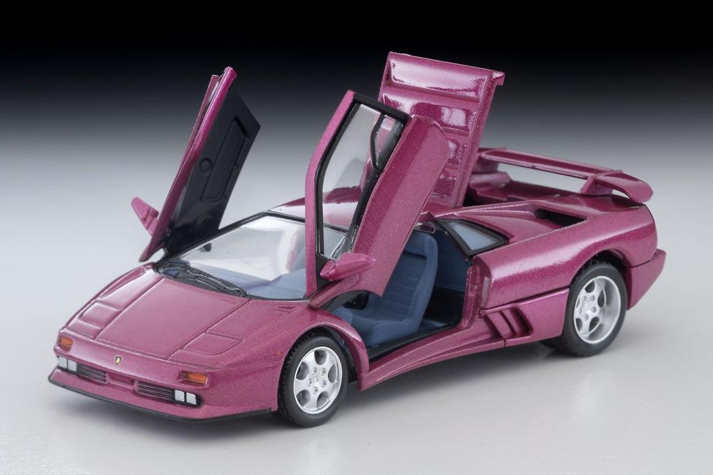 TOMYTEC Tomica Limited Vintage Neo LV-N Lamborghini Diablo SE30 Purple Metallic 335559 1/64 Scale Diecast Supercar Model Car
