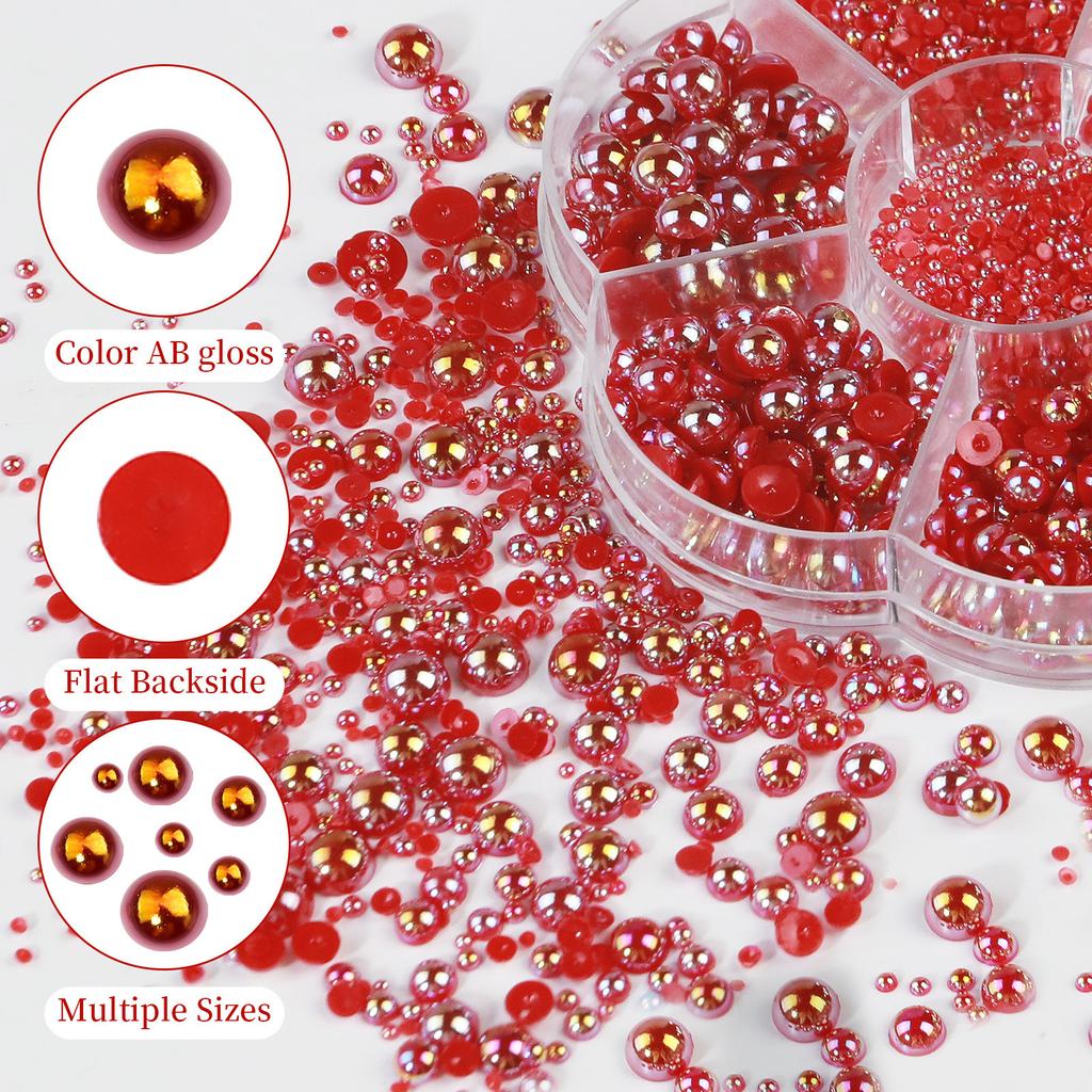 Изысканное мастерство полубусин для украшения ногтей в разных стилях выведет ваш маникюр на новый уровень