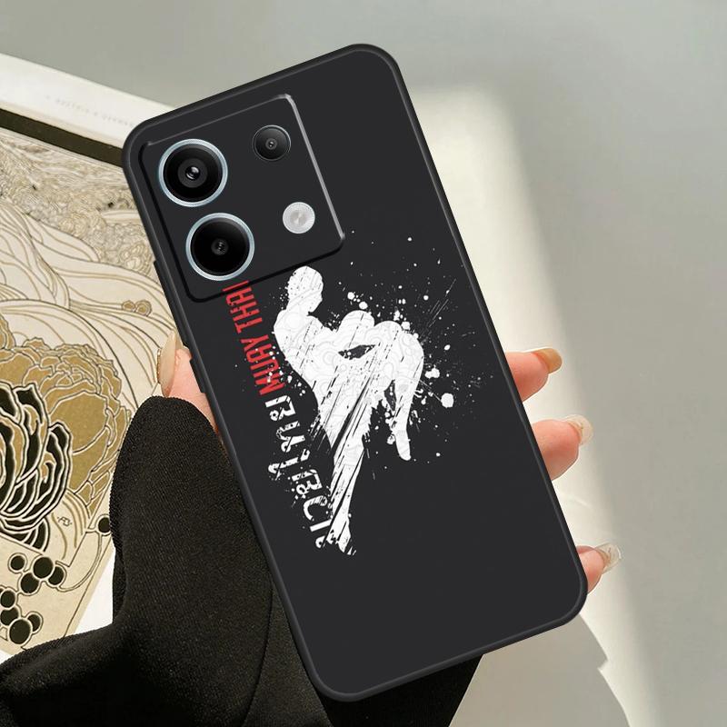 Muay Thai Tahiland Martial Art Case For Xiaomi Redmi Note 13 14 Pro 12 11 9 10 9S 10S 11S 12S Redmi 13C 10C 12C 14C Cover