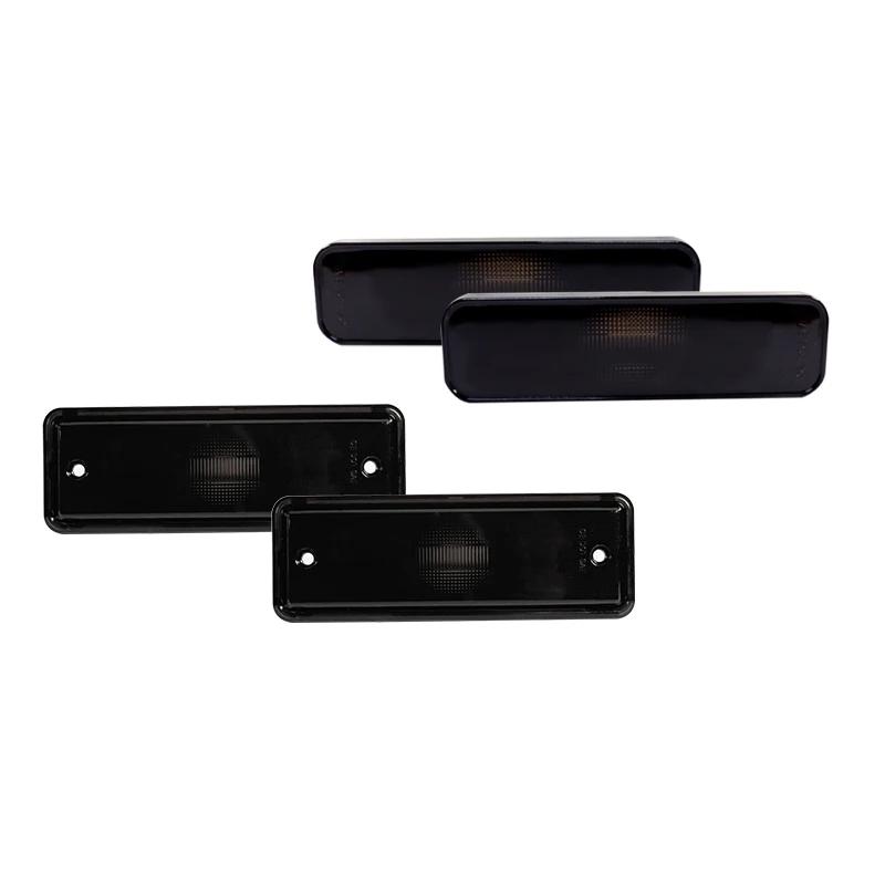 Car Front / Rear Fender Side Marker Light Cover Shells For Chevrolet El Camino / Malibu & For GMC Caballero 1978-1987 No bulb