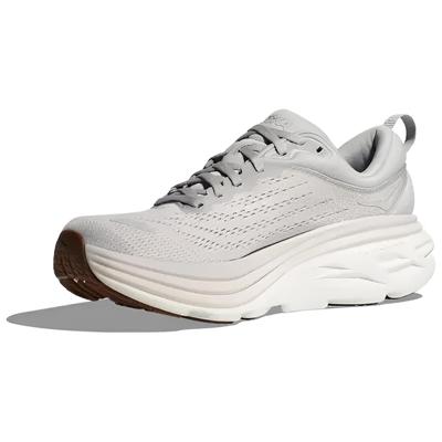 HOKA Bondi 8 Lunar Rock Мужские кроссовки Серые Nimbus-Cloud 1123202-LRNC