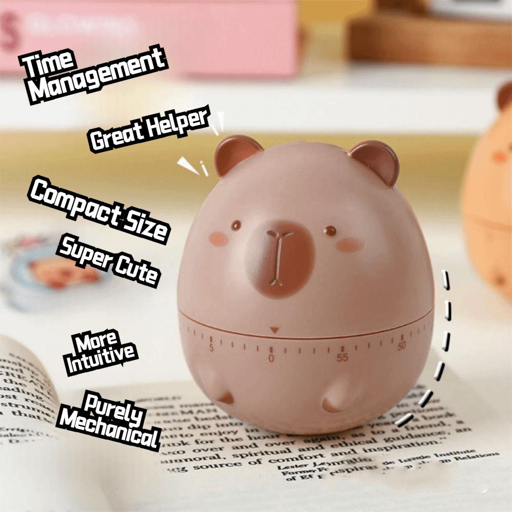 Cute Capybara Timer Funny Animal Clock Alarm Countdown Alarm Clock Animal Timer  Task Reminder