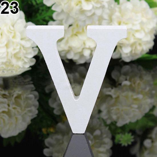 Freestanding Wood Wooden Letters Alphabet Bridal Wedding Party Home Shop Decor