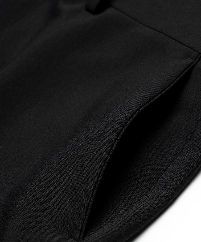CONNECT KINLOCH Essential Flare Slacks [Black]