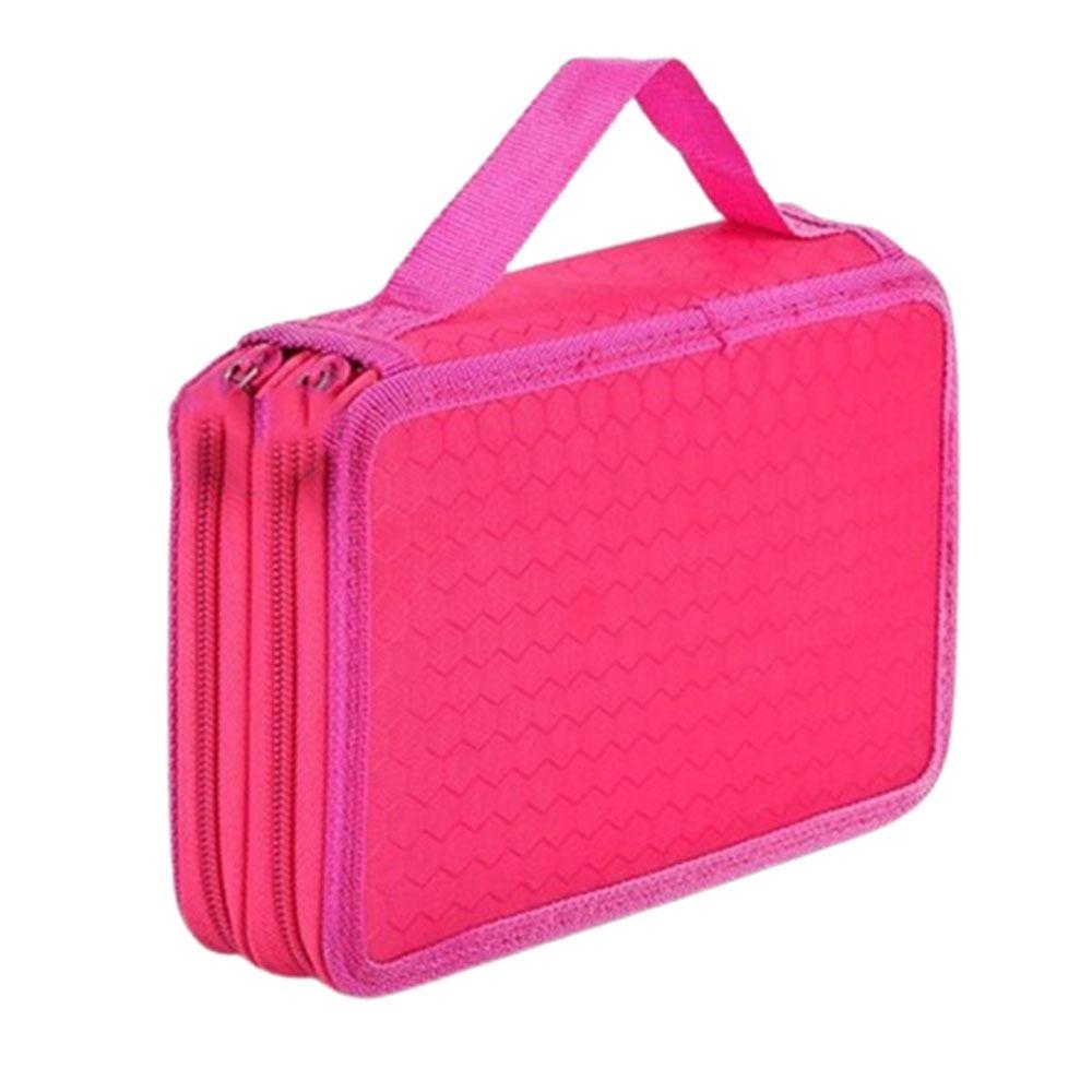 2/3/4 Layers Pencils Case Large Capacity Pen Pouch Multifunction School Stationery Bag Drawing