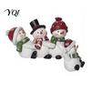 Resin Holiday Tabletop Figurines Christmas Table Edge Sitter Figurine, Tug of War Hanging Character Decor, Snowman Solid Ornaments Gnome Santa Corner
