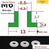 T-Shaped Nylon Insulating Bushing Spacer for M3-M35 Threads
