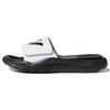Alphabounce Slide Fashion Velcro Rubber Sole Non-Slip Slide Sandals Unisex Sandals Black White FZ0388
