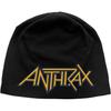 Шапка-бини унисекс с логотипом для взрослых Anthrax