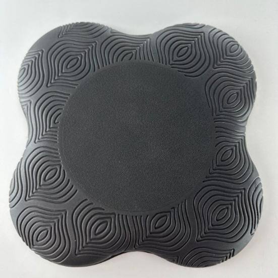 1 шт. коврик для йоги для колен, утолщенный, мягкий, нескользящий, с высокой несущей способностью, ударопрочный, из искусственной кожи, поддержка для йоги, коврик для колен, для занятий йогой