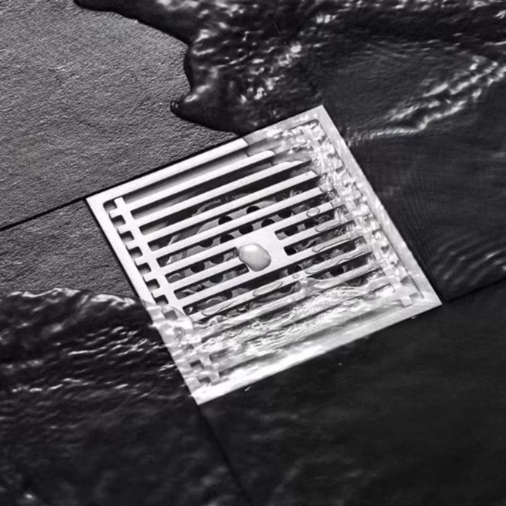 Нержавеющая сталь Душевой напольный слив Квадратный слив Фильтр Канализационный дезодорант Сливной сердечник для пола Ванная комната