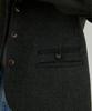 Asif Calid Twill Wool Jacket (Charcoal)