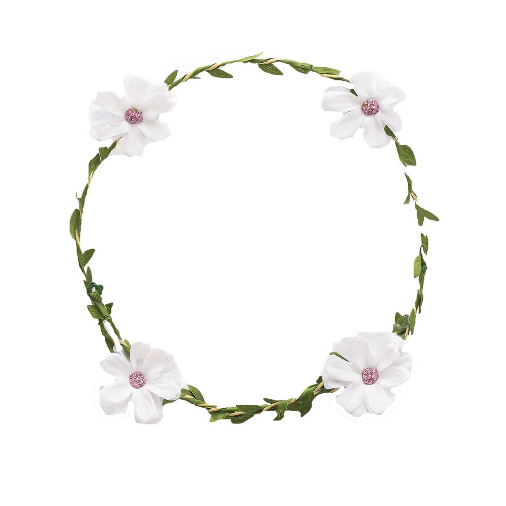 Венок в лесном стиле, красивые искусственные цветы, аксессуары, венок