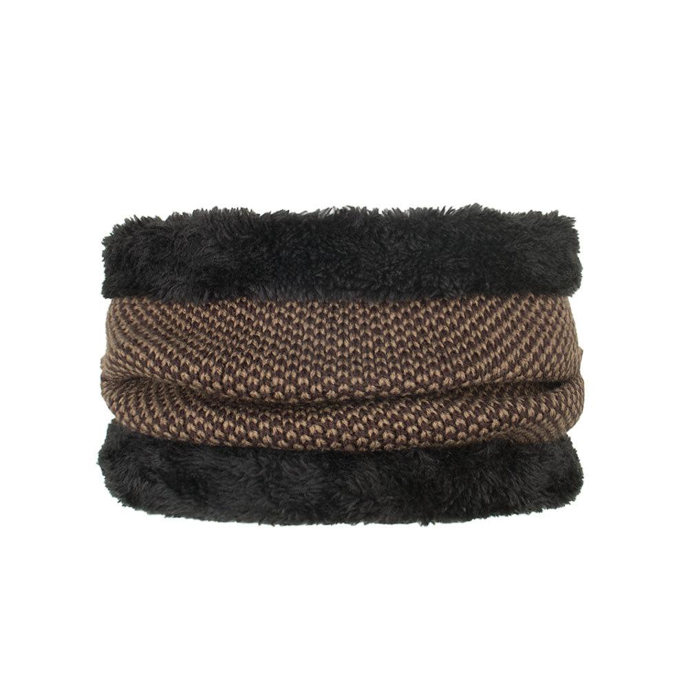 Осенне-зимний новый бархатный теплый шарф со скрытой пряжкой