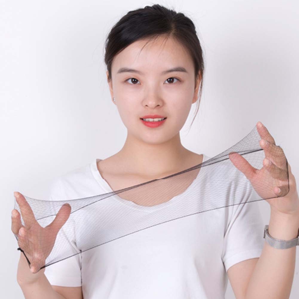 Сетки для волос Невидимые Мягкие Одноразовые Сетка для волос Балетный пучок Покрытие для волос Сетки для волос Эластичный край Сетка Для укладки волос