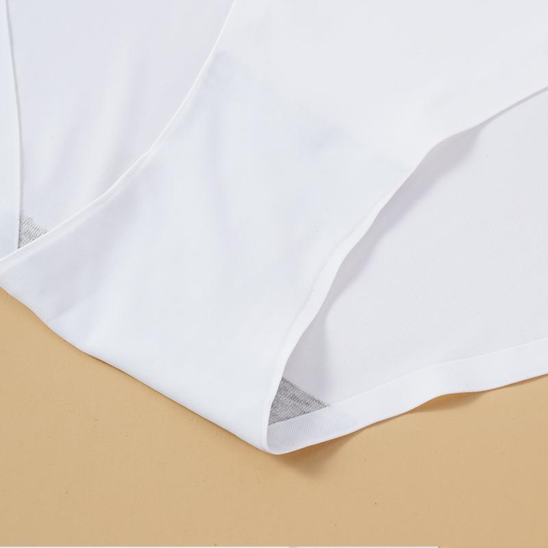 Модные бесшовные трусики, женские трусы с низкой посадкой, удобные трусы, полосатый пояс, ледяной шелк, сексуальное женское нижнее белье, нижнее белье