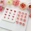 Set of 12 Multipurpose Small Heart Polymer Clay Cutters Valentines Day Jewelry Making Set for Earrings and Necklaces