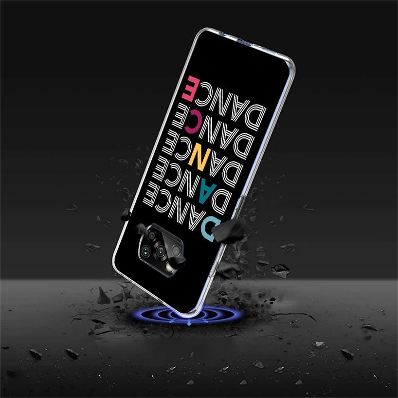 I Love Dance Phone Case For Xiaomi Poco X7 X6 X5 Pro F7 Ultra Redmi 15C 15 13 13C 12 12C 10 10A 10C 9 9A 9C 9T Cover Poco X7 X6