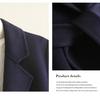 Женское весеннее пальто миди высокого класса из шерсти - Двустороннее, без кашемира, приталенный дизайн