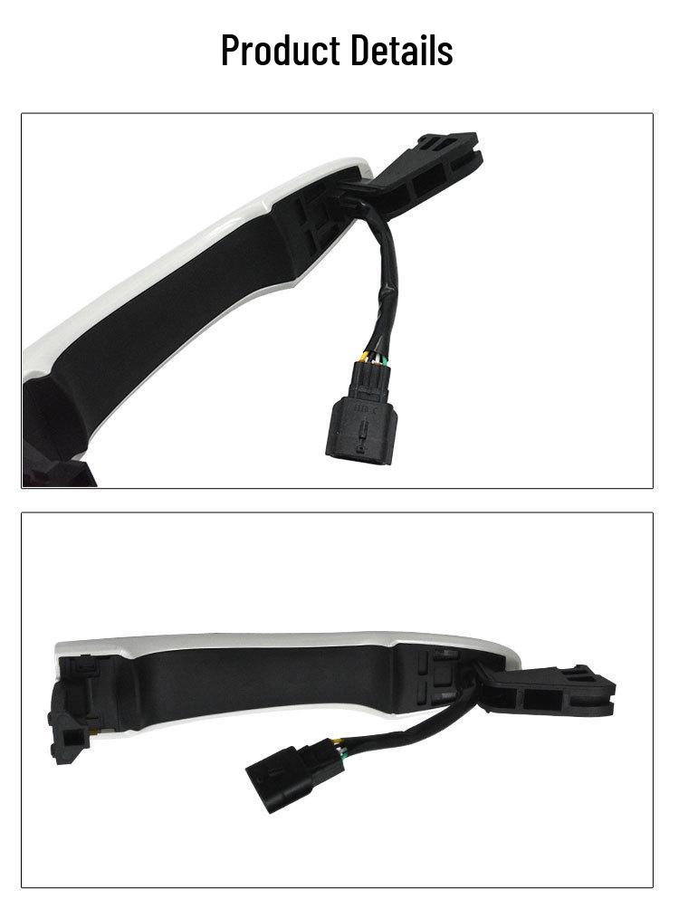 Наружная ручка двери Nissan Qashqai с датчиком (80640-DF31B/80640-DF31A)