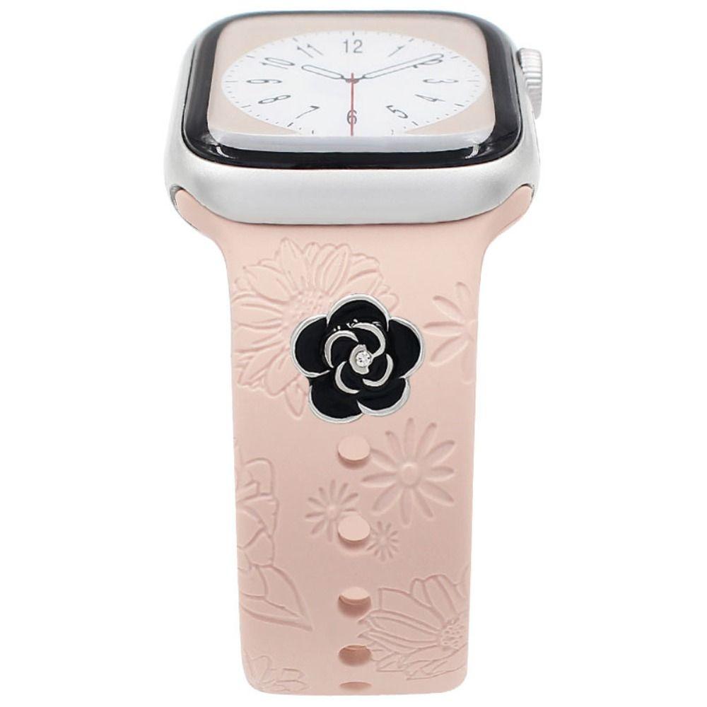 Металлический браслет для часов, украшение, брошь, декоративное кольцо, наручные подвески для аксессуаров для ремешка Iwatch