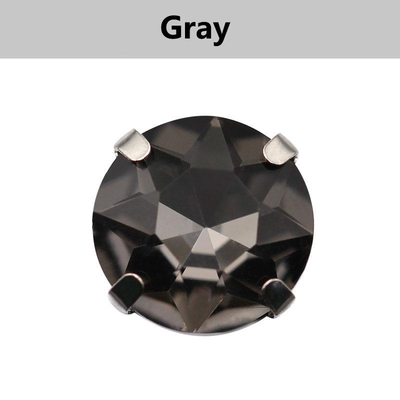 10 мм 20 шт./лот круглые пришивные стеклянные хрустальные стразы серебристый коготь с плоской задней частью чашка-коготь ремесленные бусины свободные многоцветные детали для самостоятельного шитья детали для ручного шитья