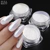 Mirror Nail Powder Pigment Pearl White Rubbing On Nail Art Glitter Dust Chrome Aurora Blue Manicure Tools
