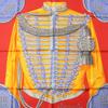 Pristine HERMES scarf Galons et Brandebourgs silk Women Used