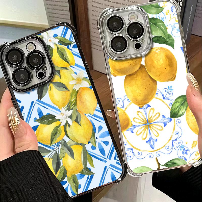 Летние Фрукты Лимон Мягкий Чехол Для Телефона Для Xiaomi Poco X7 X8 Pro Max X6 X5 X3 F8 Ultra F7 M8 M7 M5S Redmi 15C 15A 15 14C 13C 12C 13