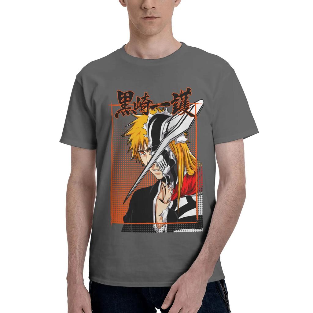 Anime Bleach Thelust Unisex TShirt Clothes Humorous Tees Short Sleeve fugees Cotton