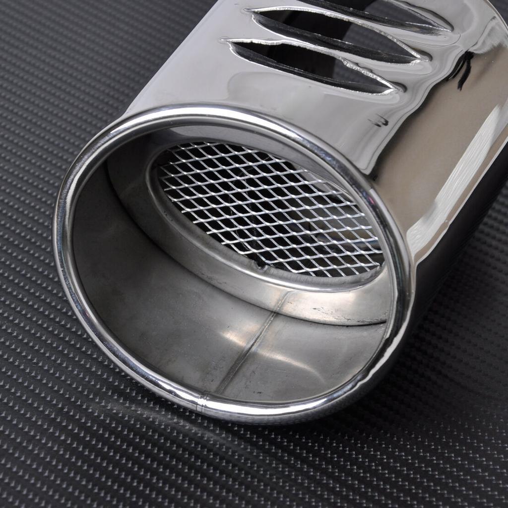 Модный 63 мм автомобильный глушитель из нержавеющей стали, наконечник, торцевая накладка, хвостовая труба