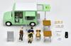 TOMYTEC GeoColle 64 24a Donut Shop ABS PVC figure and accessory set scale miniature car set #CarSnap resin, + 1/64 die-cast