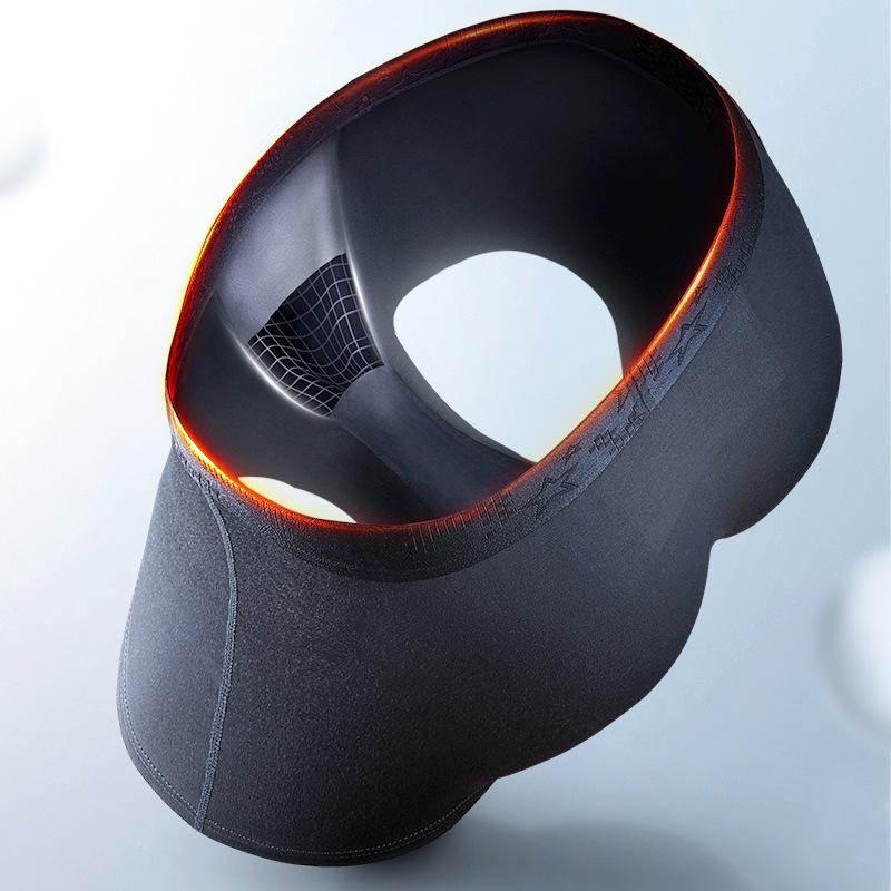 Новые мужские дышащие трусы-боксеры - удобные, однотонные, молодежное спортивное нижнее белье